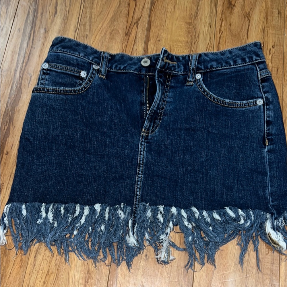 Tularosa Blue Mini Skirt Casual Night Out Size 25